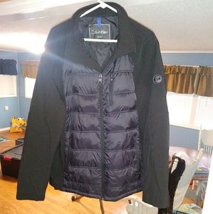 Calvin Klein puffer and relaxed coat. Size XL
